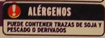 Etiqute de un yogurt de fresa de Eroski